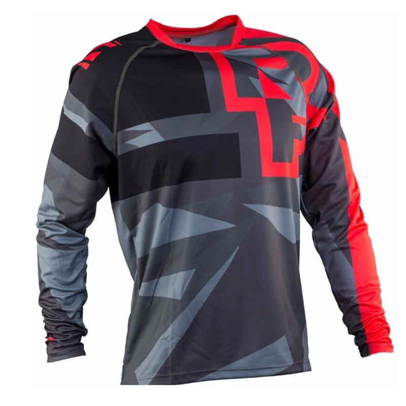 Off-Road Motorcycle Riding Jersey Long Sleeve Trail Cycling Shirt Men Women