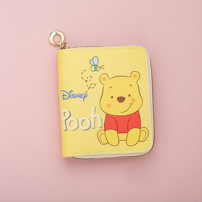 New Children's Cartoon Animation Student Short 30% Off Wallet Card Bag Change Bag Multi-card Wallet
