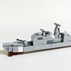 Military Series Sea Destroyer Building Block Warship Battleship Assembly Toy Compatible Set