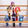 Latest KPOP Demon Hunters Keychain Tiger Character PVC Figure Keychain Adorable Harajuku Style Key Ring designed for Children and Fans Spooky Holiday