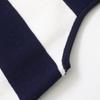 2025 Spring/Summer Women's Striped Sleeveless Knit Dress with Turn-Down Collar