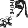 2 Points Extra Long  Sling Two Point Traditional Slings Standard Strap With Metal Hook QD Sling for Outdoor Sports