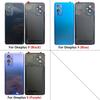 Glass Back Cover For Oneplus 9 9R 10 Pro Rear Panel  Replacement Rear Housing with Adhesive  With Camera Lens