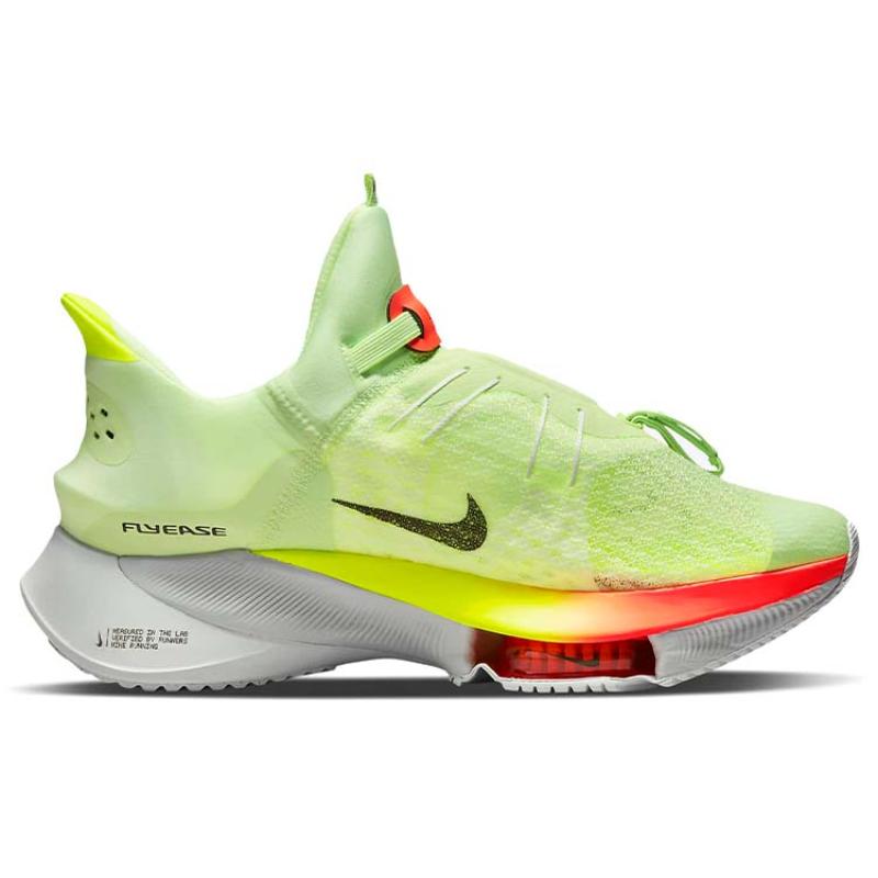 Nike Air Zoom Tempo NEXT% FlyEase 'Barely Volt Hyper Orange' Sneakers Casual CV1889-700