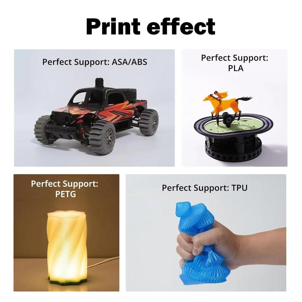 Integrated 3D Printing Nozzle Quick-Swap 3D Printing Parts for Anycubic Kobra 3 Max Combo