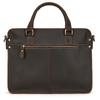 Top grade genuine leather briefcase 15 16 inch laptop business bag vintage fashion original handmade men totes handbags male