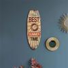Retro Wooden Surfboard Decor Beach House Ocean Themed Wall Decor Signs Surfboard Wood Plaques Decoration Plate