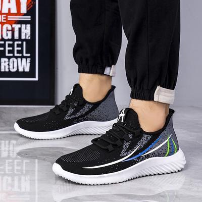 Frühling neue Herren leichte trendige und bequeme Sportschuhe Herrenschuhe atmungsaktiv weichsohlig Freizeitschuhe Herren Sportschuhe