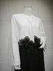 MQ210 Elegant 3D Applique Crinkle Abaya Cardigan for Modest Fashion