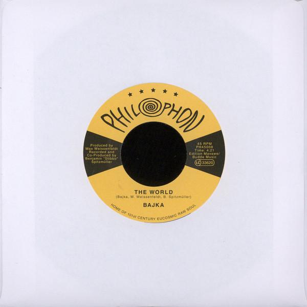 

7inch Record BAJKA - The World / Invisible Joy PH45008 Philophon 2016 Germany Jazz