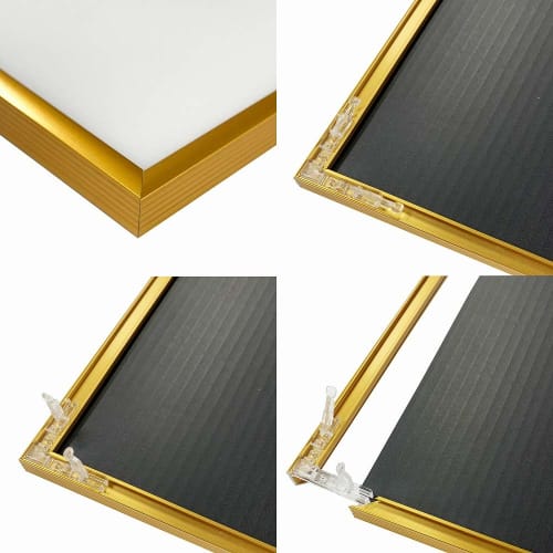 A.P.J. Fit Frame Poster Size (500 x 700mm) Gold