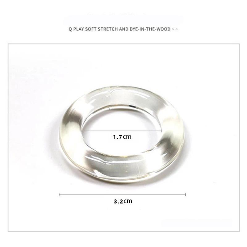 Silicone Durable Penis Ring Adult Men Ejaculation Delay Chastity Cock Rubber Rings Penis Enlargement Sex Toys For Male Sex Ring