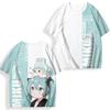 Hatsune Miku 3D Printed Women's Short Sleeve Tee Summer Casual Cute Men's Sport Tops Hot Anime Fans T-shirt Unisex Tops Y2K 2025