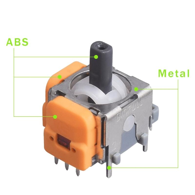 1 Set High Precised Hall Effect Joysticks for P5 3rd Generation Game Controller Accessories Part with Repair Tool