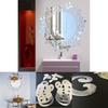 Premium Acrylic 3d Diy Mirror Wall Stickers With Timeless Design For Modern Homes