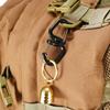Outdoor 360 Rotating Hook Backpacks Carabiner Clip Portable S Chain Hooks Outdoor Swivels Clip Camping Double Hooks