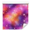 Watercolor Galaxy Violet Wallpaper for Living Room and Bedroom 50x1000