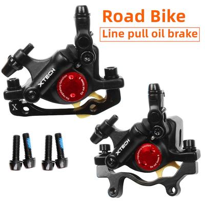 ZOOM XTECH HB100 MTB Öl-Scheibenbremse Hydraulische Scheibenbremse Seilzug Bremssättel Vorne & Hinten G3 Rotoren 120/140/160/180MM MT200 M315