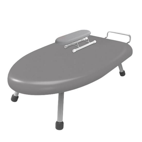 

2 шт./компл. настольная гладильная доска со съемным моющимся чехлом, термостойкая складная портативная с хлопковой подкладкой серебряный