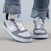 New Nike Court Borough Low Recraft 'Platinum Cool Grey Photo Blue' GS DV5456-019