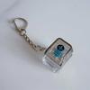 LED Keyboard Keychain Mechanical Button Fidget Key Switch Caps Finger Toys Relief Stress Small Gifts Car Key Ring For Adults