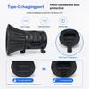 Bicycle Electric Horn Low Power Consumption Super Loud Waterproof Bike Bell for E-Scooter Mountain Bike Daily Riding Accessories