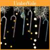 Christmas Acrylic Snowflake Ornaments With Colorful Ice Cones For Holiday Tree Decor