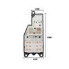 Botón de Interruptor de Elevalunas Eléctrico Vauxhall Opel Agila y Suzuki Wagon Ignis 3799086G20S1S 9216533 9206746 2000-2003