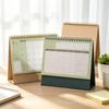 Paper 2027 Desk Calendar Morandi Color Standing Table Calendar Academic Planner  Office Desk