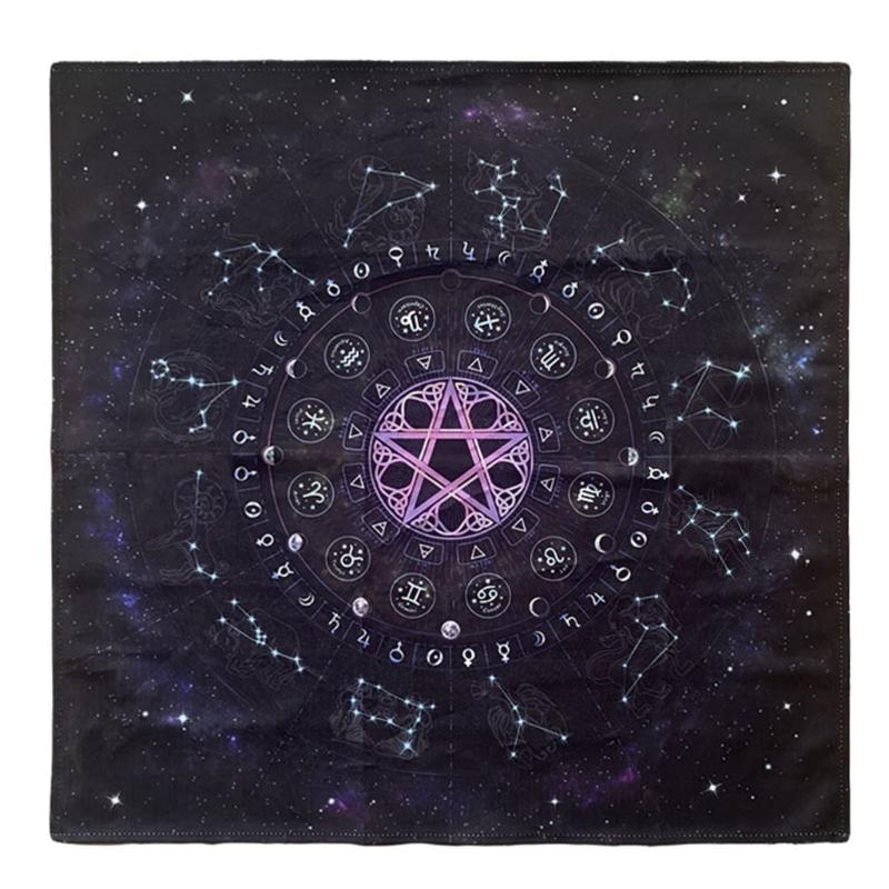 Алтари Украшения Таро Скатерть Маятники Гадания Алтари Стол Ткань Многофункциональный Таро Карты Стол Покрытие 1