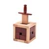 Impossible Very Difficult Wooden Brain Teaser Puzzle Box For Adults And Kids Iq Challenge Assembly Disentanglement Unique Gifts