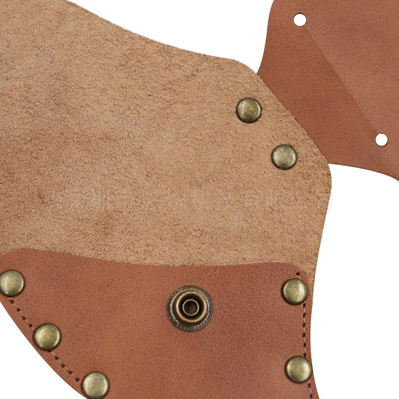 Durable PU Leather Axe Sheath Portable Outdoor Camping Survival Hatchet Blade Protection Cover Garden Tools Waist Hanging Type