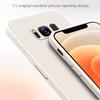 For Samsung Galaxy S8 S9 S10 Plus S20 FE S21 S22 S23 S24 S25 Plus Ultra Cover Soft Luxury Official Liquid Silicone Phone Case
