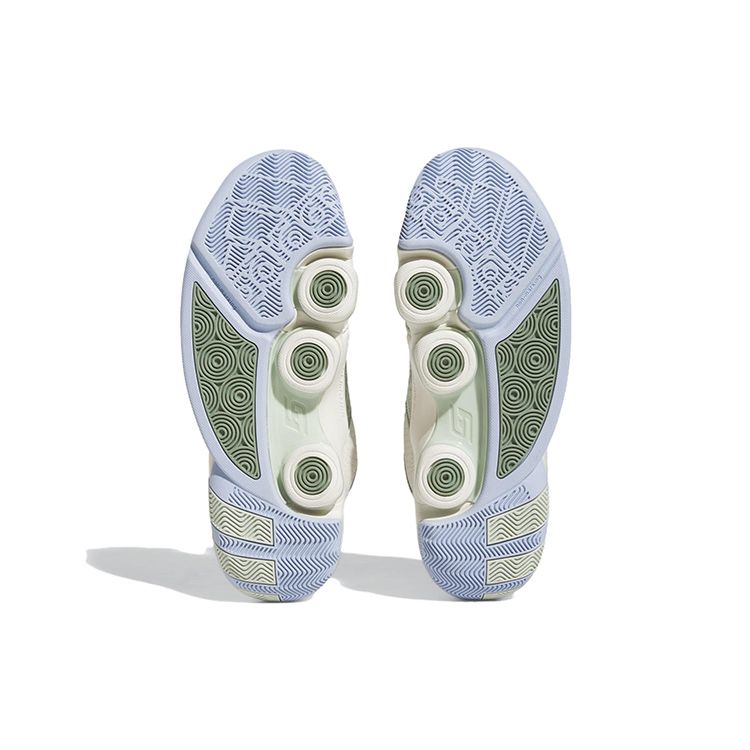 Damian Lillard X Adidas Gil Zero Restomod Zero Dollar Bill Men Sneakers White Chalk-White Blue-Dawn FZ6214
