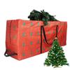 Oxford Cloth Christmas Storage Bag Dustproof Quilt Clothes Organizer  Easy Carrying and Transport