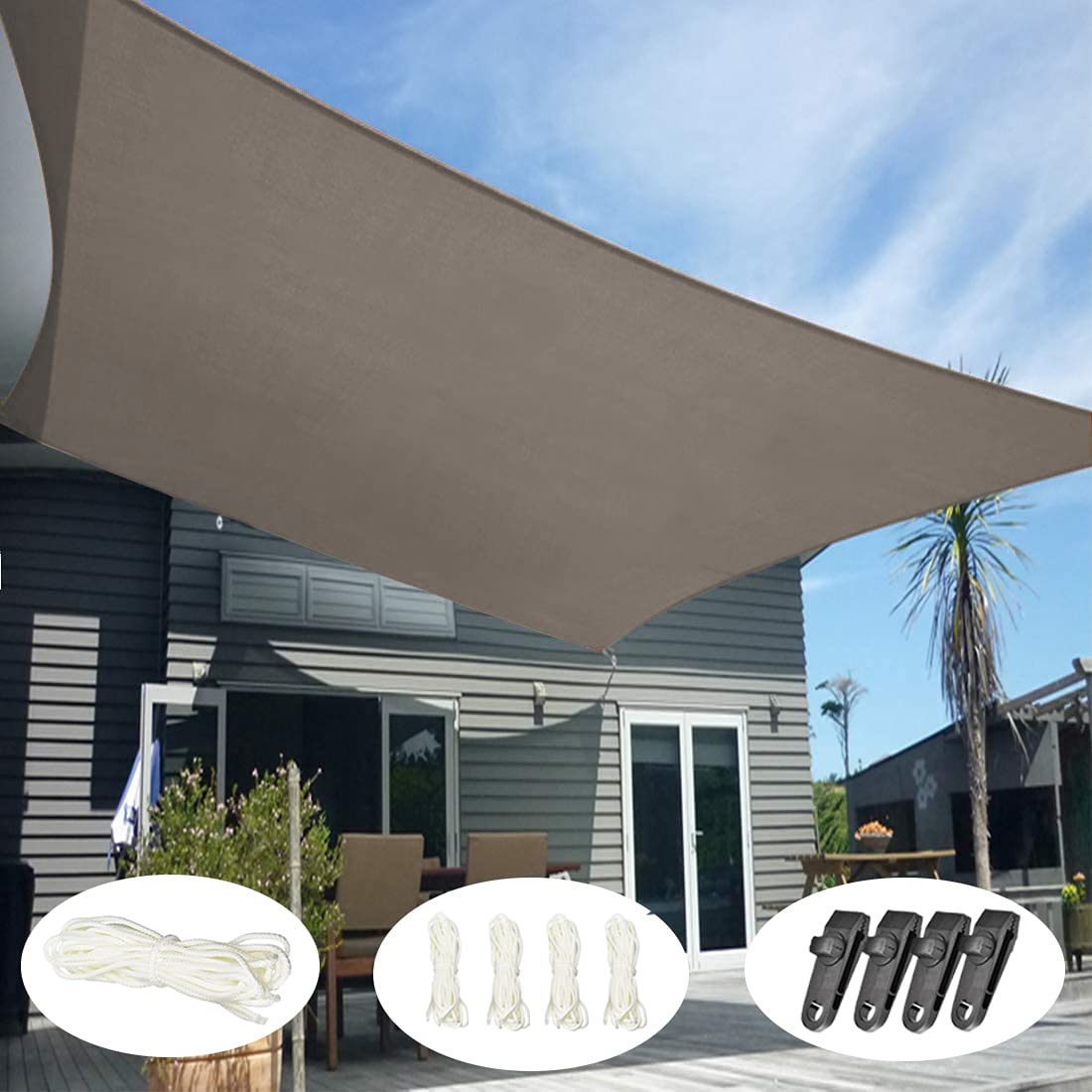 

Rainproof Privacy Cool Shade UV UV Outdoor Activities Sunshade, Sheet, Sunshade, Balcony, Screen, Waterproof, Water-Repellent, Shade, Sail,