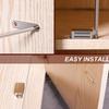 Magnetic Cabinet Catches Magnet Door Stops Stainless Steel Strong Door Cabinet Cupboard Closer Furniture Hardware