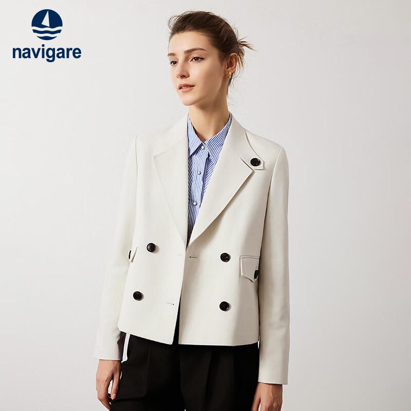 Женский двубортный блейзер Navicare в стиле business casual L