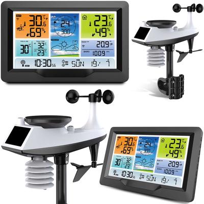 BD-905 Graphit-Wetterstation mit Display