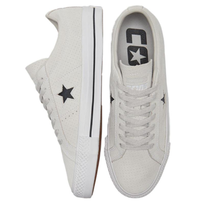 Converse One Star Pro simple and comfortable non-slip and wear-resistant low-top board shoes for men and women in off-white