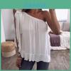 Stylish Womens Casual One Off Shoulder Shirt Blouse In Comfortable Plus Size Design