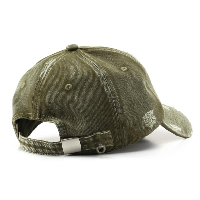 Women Outdoor Travel Baseball Cap Vintage Unisex Male Sports Hat Ripped Distressed Snapback Hat Adjustable Trucker Caps Tl001