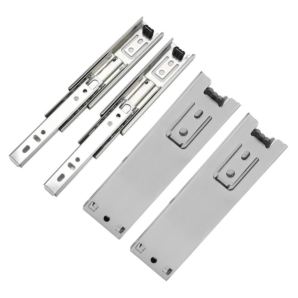 5in Mini Short Drawer Slides Furniture Guide Rail Full Extension Kitchen Cupboard Hardware Drawer Hardware Cupboard Accessory