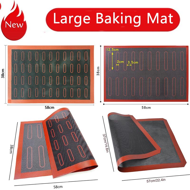 Perforated Silicone Baking Mat Non-stick Oven Sheet Liner Bakery Kitchen Bakeware Accessory Tools Pastry Macaron Pad  Tool