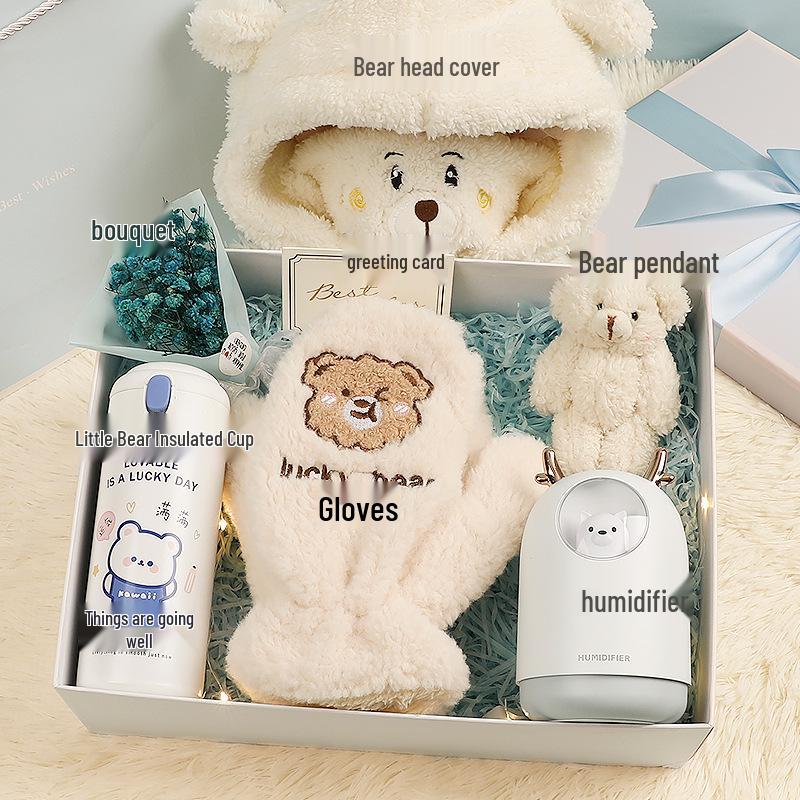Winter Scarf Gift Box for Girls & Best Friends - Christmas & Birthday Souvenir