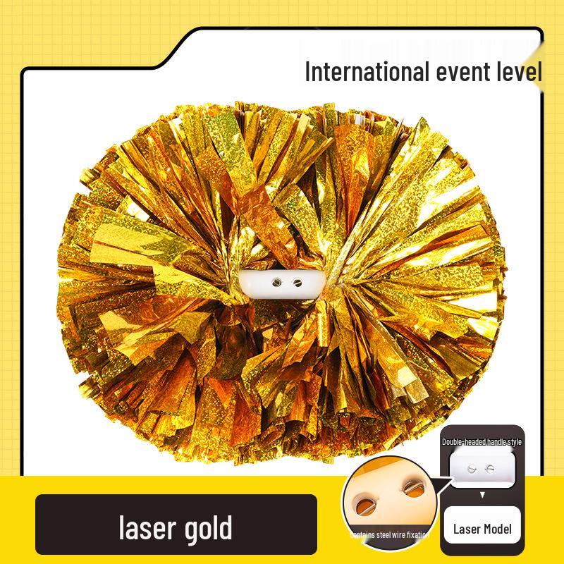 Cheerleading Handheld Pompons – International Competition Quality