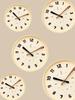 Nordic Silent Contrast Color Wall Clock - Stylish and Modern Design