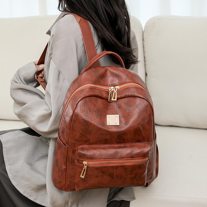 Lightweight Commuter Backpack Women's Large Capacity Travel Backpack Student Schoolbag