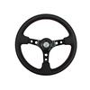 Fortune D1 SPEC DEEP70 Deep Cone Steering Wheel, 35mm Diameter, Red Stitching, DSC-70350RE