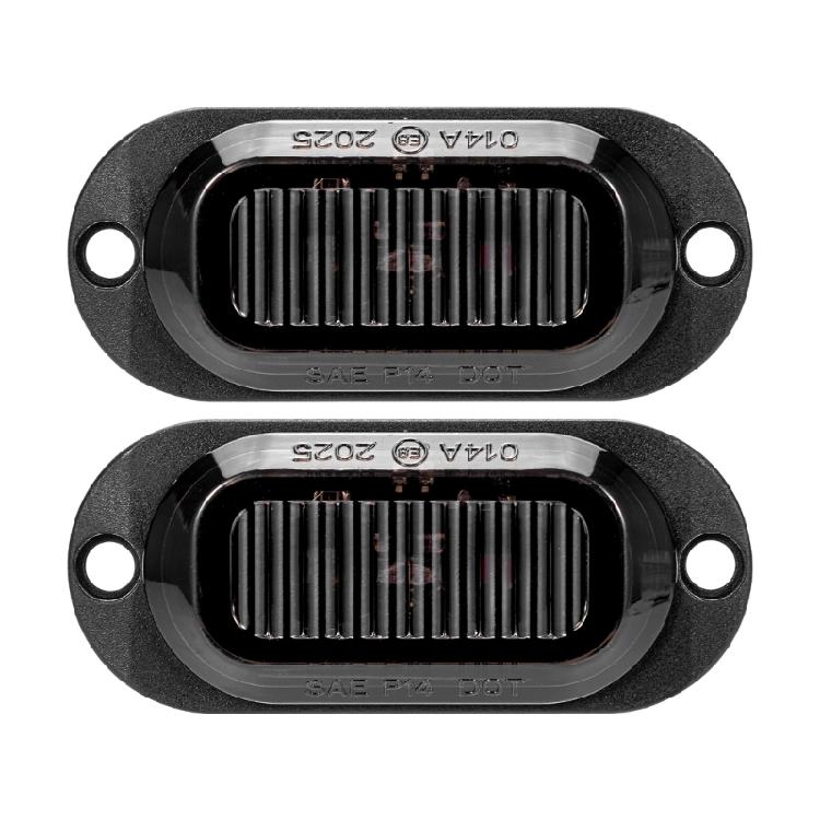 LED Strips Side Marker Lamp For Heavy Vehicles 12V-24V System Shock Resistant Lens Technology Safety Enhancement Light